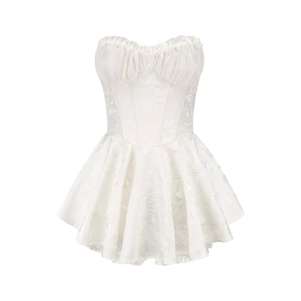 Miss Rosier White Mini dress